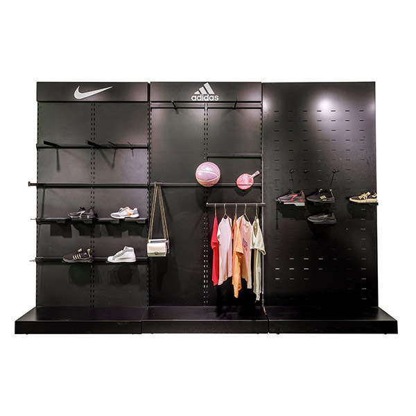 Store Wall Display Fixtures for Clothing