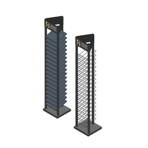 metal tile display rack